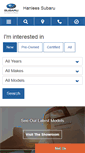 Mobile Screenshot of hanleesnapasubaru.com